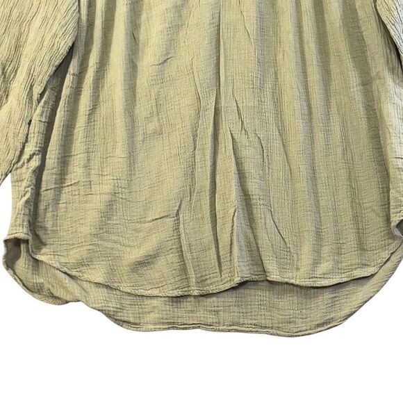 $188 Current/Elliott The Picnic shirt in green - Picture 4 of 14